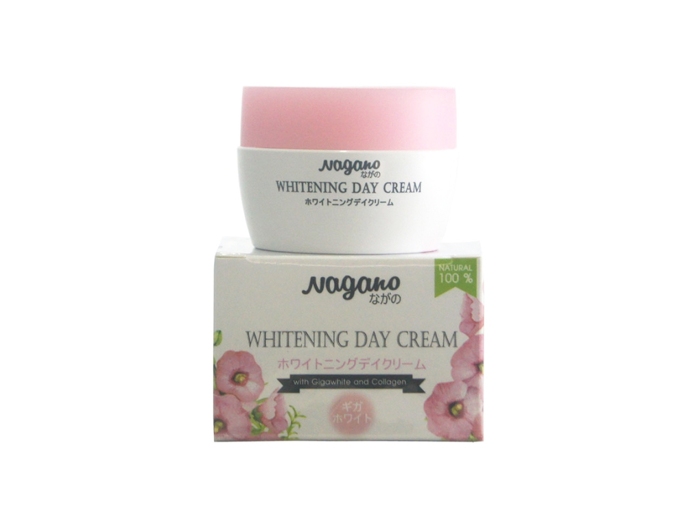 Nagano Whitening Day Cream With Gigawhite And Collagen 30gm