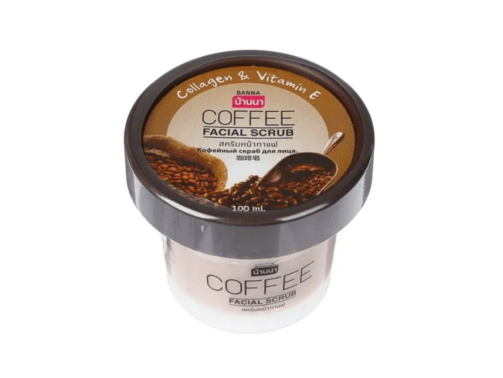 Banna Coffee Facial Scrub ( Collagen & Vitamin E )
