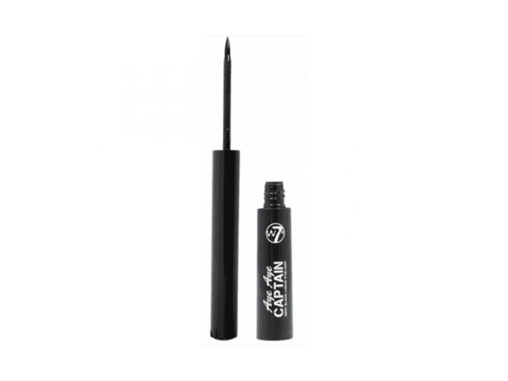 W7 Aye Aye Captain Very Black Liquid Eyeliner 12g