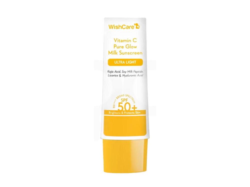 Wishcare Vitamin C Pure Glow Milk Sunscreen 50g