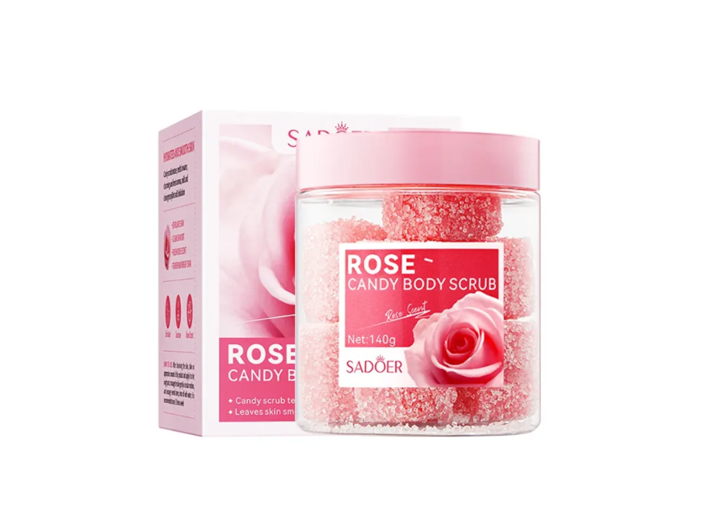 Sadoer Rose Candy Body Scrub 140gm