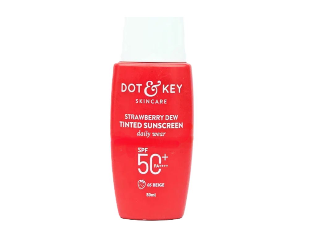 Dot & Key strawberry Tinted Sunscreen Shade : 02 ( Warm Ivory )  50ml