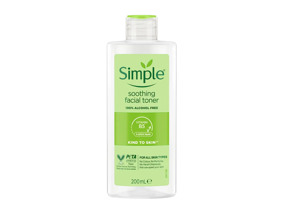 Simple Kind To Skin Soothing Facial Toner 200ml