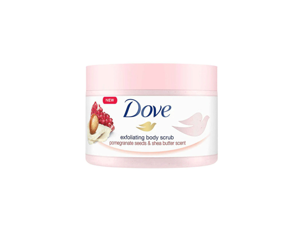 Dove Pomegranate Seeds Exfoliating Body Scrub 225ml