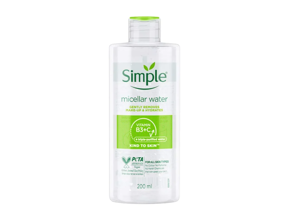 Simple Kind To Skin Micellar Cleansing Water 200ml