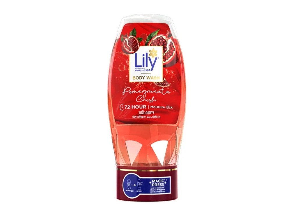 The Lily Pomegranate Crush Body Wash