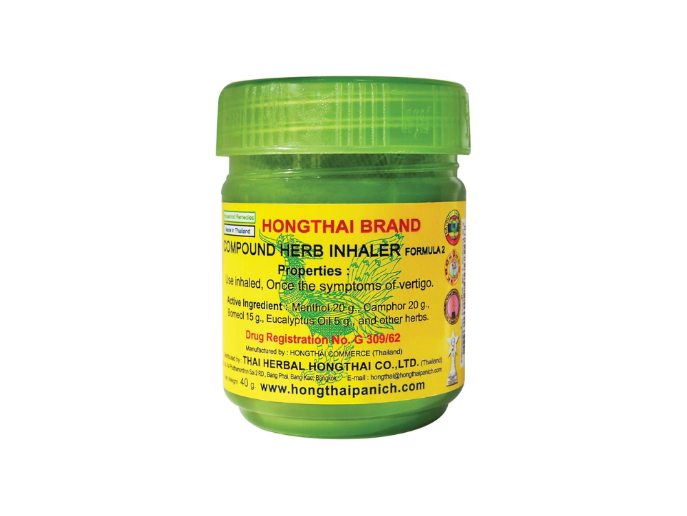 Hongthai Brand Compound Herb Inhaler Formula 2 (40g)